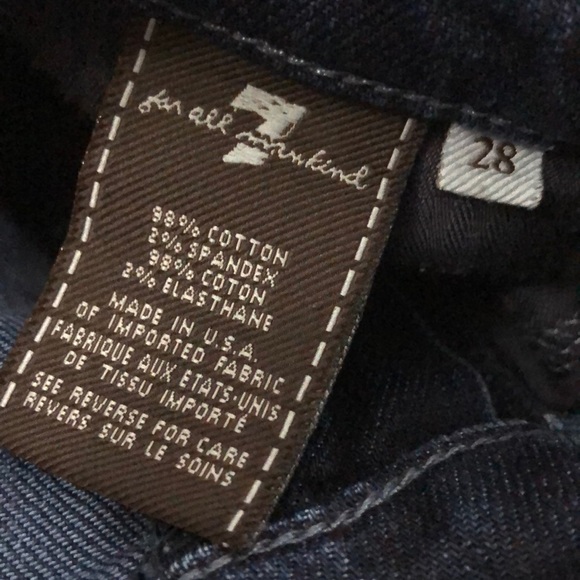 7 For All Mankind l Sz 28 l Classic Boot Cut Jeans - Picture 14 of 14